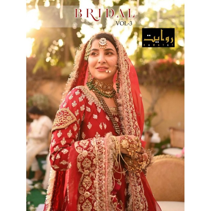 Rawayat Bridal Vol 3 Faux Georgette Salwar Suits